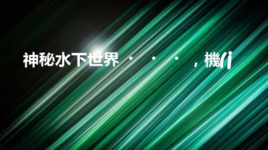 神秘水下世界，機(jī)器人探秘的奇幻之旅！